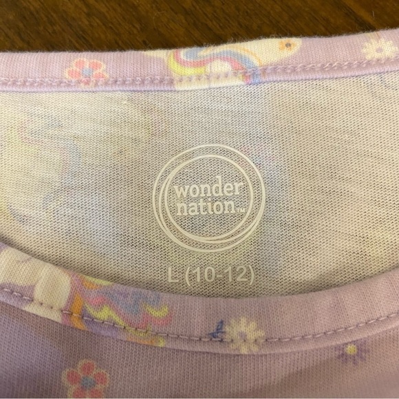 Girls 3-Pack Wonder Nation Dresses Size 10–12 | Unicorn, Cat, Fun Print Cotton - Picture 3 of 8